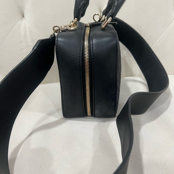 ❌SOLD ❌Chanel Black Leather Box double Zippy Bag - Picture 6 of 15